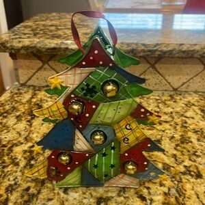 Home Interiors Metal Tea Light Christmas Tree